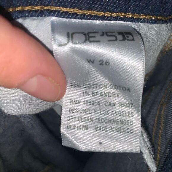 Joe’s distressed normcore size 26 Bermuda denim shorts - Picture 2 of 3